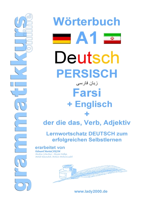 Title details for Wörterbuch Deutsch--Persisch--Farsi--Englisch by Ali Asghan Maxim Hallaji - Available